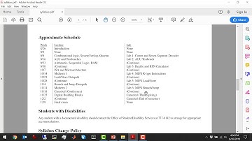 CSCE 611 Fall 2019 Lecture 1 (8/26):  Introduction