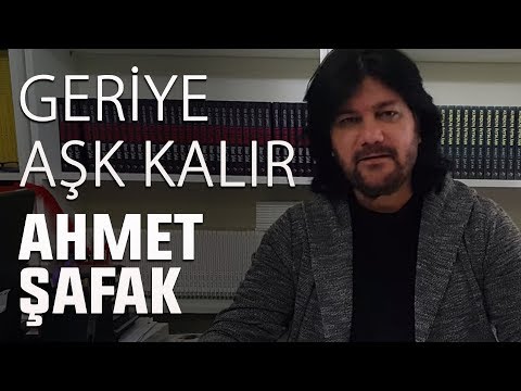 Ahmet Şafak/Geriye Aşk Kalır (Canlı Performans)