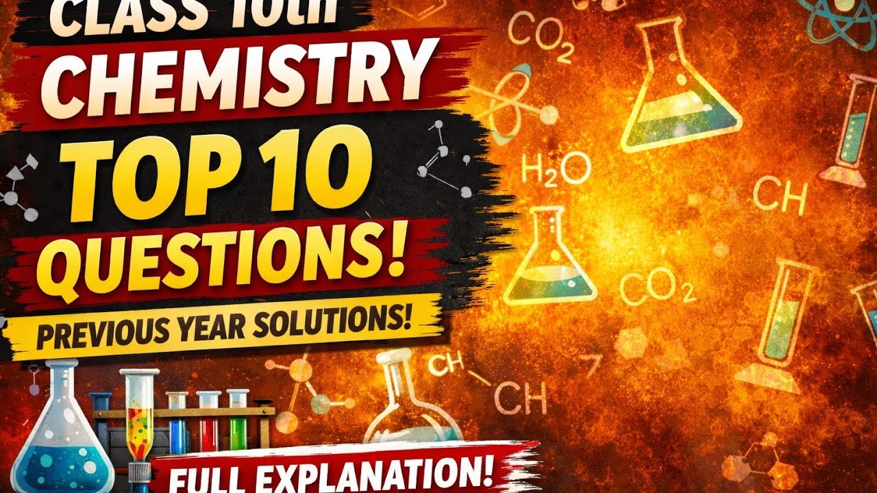 CBSE CLASS 10TH CHEMISTRY PYQ| SCIENCE 
