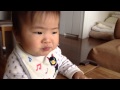 梅干し食べてみた赤ちゃん - Baby tried to eat a pickled plum -