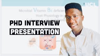 How To Deliver A 5-10 min PhD INTERVIEW PRESENTATION | My PhD Interview Presentation | PhD Interview