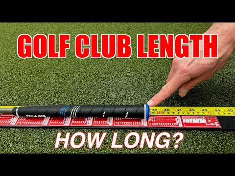 Video: How to Measure a Suitable Golf Club Size: 13 Steps