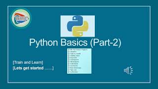 Let's Learn Python: #3 Python Basics (Part-2)