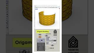 Grasshopper Crane Origami Architecture #shorts