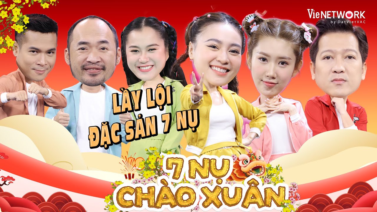 7 NỤ CHÀO XUÂN 2026 - Tiến Luật thua toàn tập trước team Lan Ngọc và cái kết ăn wasabi ngập họng