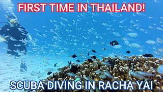 First time scuba diving ever! 🤿 From Phuket to Racha Yai and Racha Noi (Thailand Days 4-5)