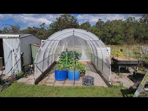 Hoop House & Wood Chipper - Community Video