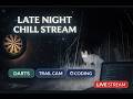 Late Night Chill Stream | Darts, Trail Cam Wildlife &amp; Coding