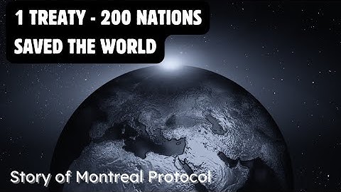 How the Montreal Protocol Saved Life on Earth