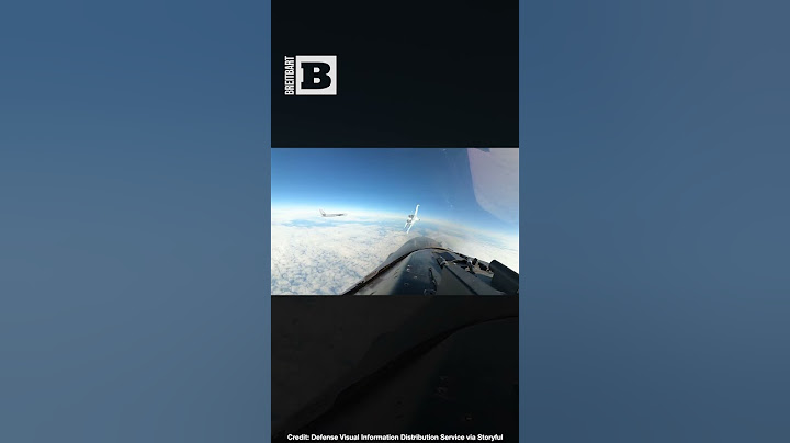 Danger Zone! Russian Fighter Jet Buzzes U.S. F-16