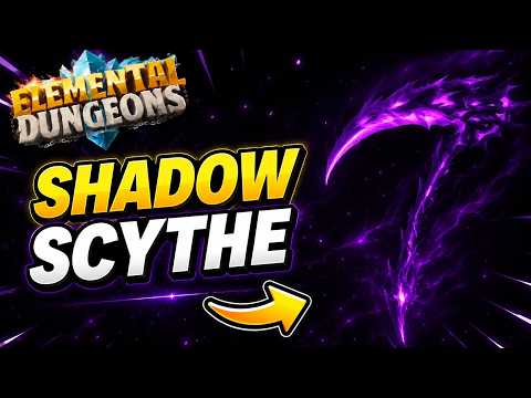 Showcasing the SHADOW SCYTHE in Elemental Dungeons! (ITS AMAZING)