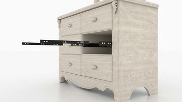 How to install AOLISHENG damping buffer drawer slides?
