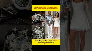 Pandya is wearing a 12 crore Patek Philippe watch and his designer shirt worths ₹86,000
