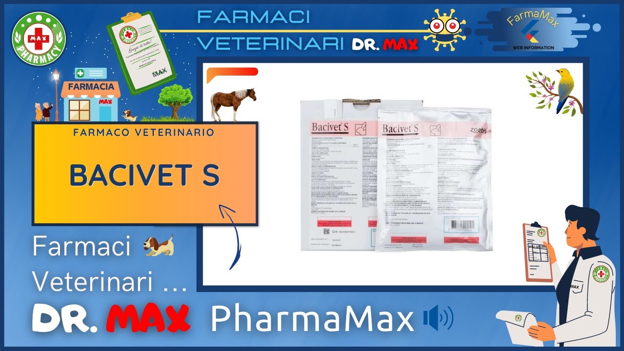 🐶 BACIVET S Farmaco Veterinario a cosa serve ? - Foglietto Illustrativo ...