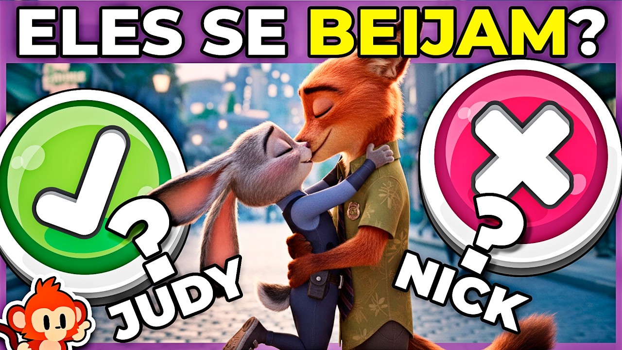 🐰🦊 SUPER QUIZ DE ZOOTOPIA | 35 Perguntas sobre o univeso de zootopia 🐾 