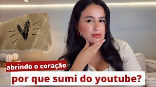 A HORA DA VERDADE ♥️ Por que sumi do canal?