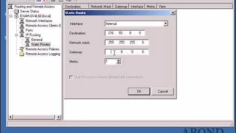 How To Add a Static Route in RRAS Quick & Simple