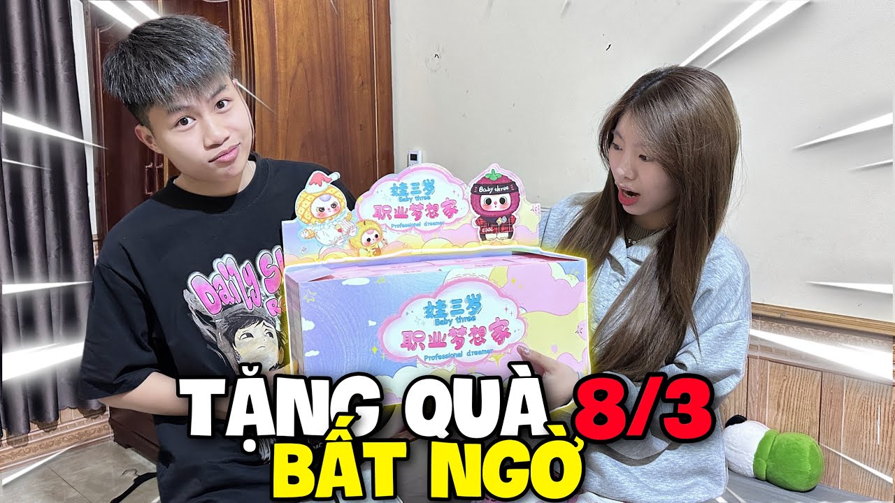 Bất Ngờ Tặng Quà 8/3 Cho Khánh Linh Siêu Tình Cảm