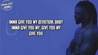 Video thumbnail of "Tone Stith - Devotion (Lyrics)"