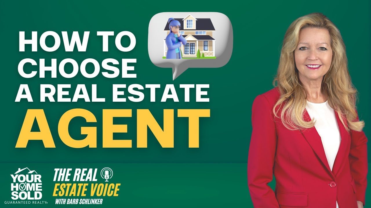 How to Choose A Real Estate Agent for Selling Barb Schlinker 7193013900 YouTube
