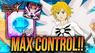 ESTE EQUIPO NO DEBERÍA EXISTIR... MELIODAS GOD DESTRUYE PVP CAOS! 🙂 | Seven Deadly Sins: Grand Cross