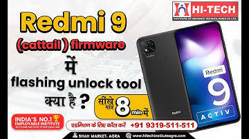 The Unlock Tools for Redmi 9 firmware 100% flashing / all CPU flashing unlocking tool 2023