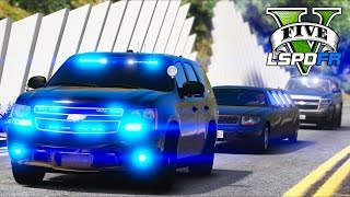 Secret Service Escorts a YouTube Star in GTA 5!!