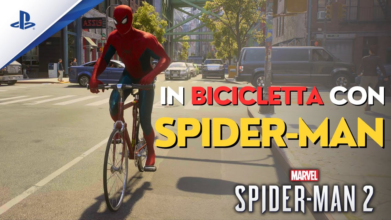DOVE TROVARE LA BICICLETTA IN Marvel's Spider-Man 2 PS5 ITA 