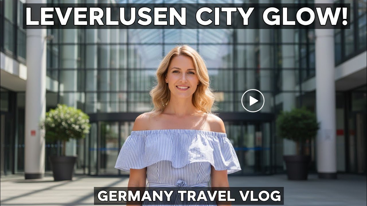 Leverkusen, Germany: A Beautiful City Walking Tour | Downtown in 4K