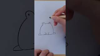 Drawing a easy Frog 🐸