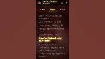 Thumbnail of Max McNown - Better Me For You (Brown Eyes) #hits #trending #tiktok #lyrics #newmusic #maxmcnown