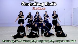 Senandung Rindu Line Dance - Chor @universallinedance @lilykosasih2953 -by Melody Line Dance Gombong