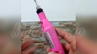 Como utilizar el Drill de uñas Pen Type Machine (Pulidor de uñas)