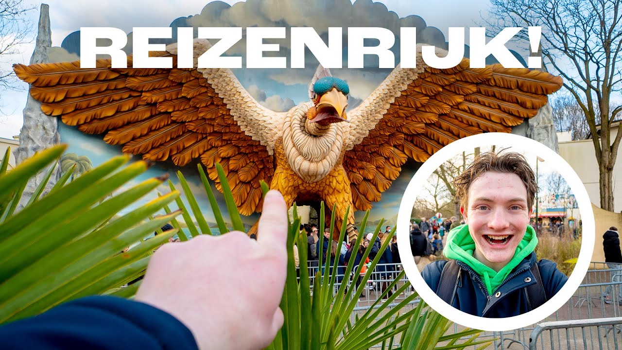 OP ONTDEKKINGSREIS IN DE EFTELING!? 🦅 🌎 | Bart Baan