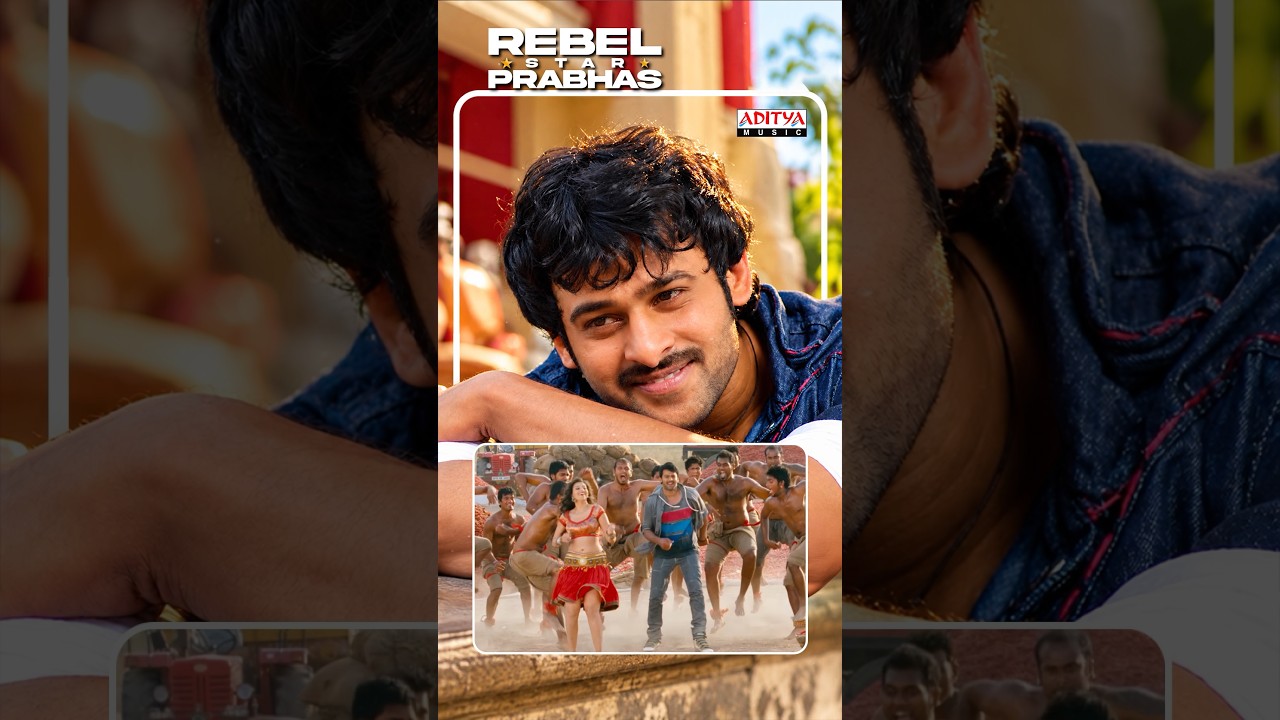 Rebel Star Swag Loaded🔥! #Mirchi #Prabhas #Anushkashetty #Dsp #Shorts #YTShorts #TrendingVideo poster