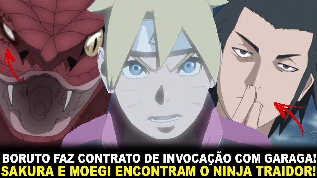 Protagonismo No Jutsu Nova Invocação De Boruto Boruto 77