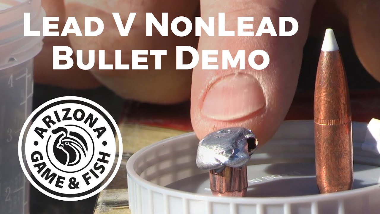 Lead V Non Lead Bullet Demo YouTube Lead V Non Lead Bullet Demo YouTube