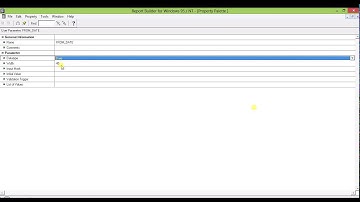 How to add User Parameters in Oracle Reports.