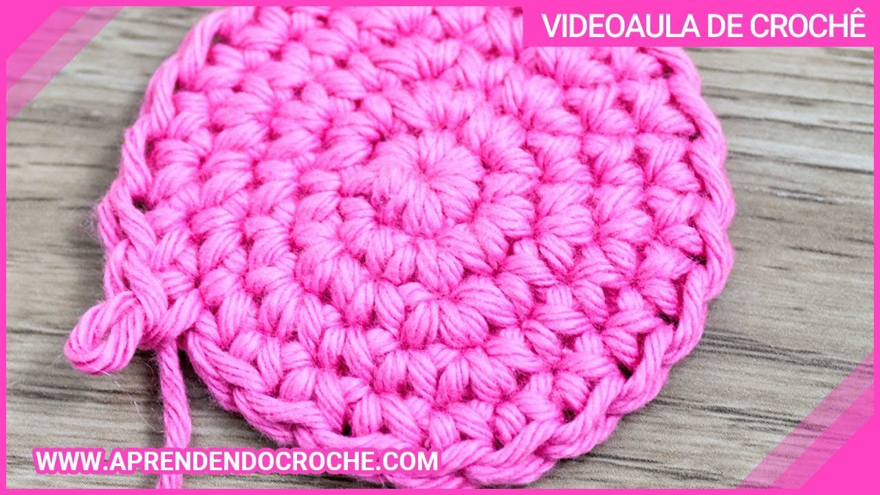 Como Fazer o Crochê Espiral - Aprendendo Crochê