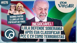 PRA VARIAR: Beatriz Reis barrada em Miami, Anitta contra as Bets, Lula x Trump | DiaTV