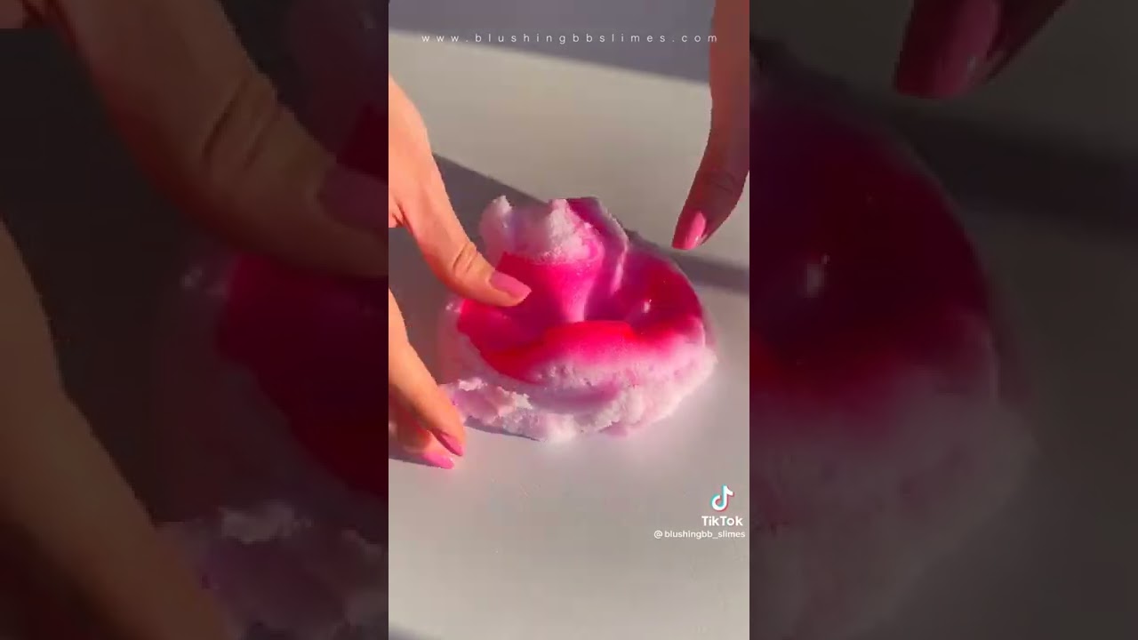 Pink Cloud slime Asmr ✨💖