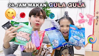 24 JAM MAKAN GULA GULA 😍 AKIDDOS BAGI NAIMI MAKAN SEMUA JENIS GULA 🤣