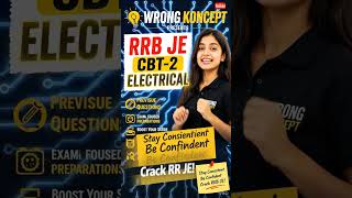 RRB JE Cbt- 2 Electrical PYQ⚡ #study #rrbje2026 #electricalengineering #rrbje #music#education