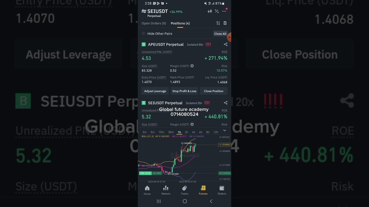 live scalping live profit | Binance  