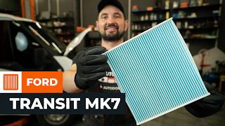 How to change the cabin filter on the FORD TRANSIT MK7 [AUTODOC TUTORIAL]