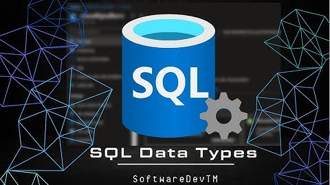 SQL Data Types