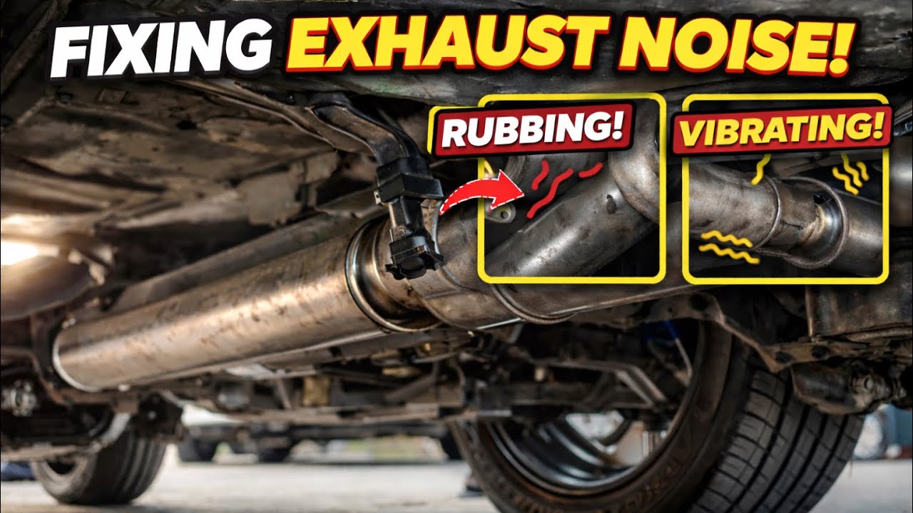 Adjusting my Vibration issue on my Rev 9 Exhaust! 