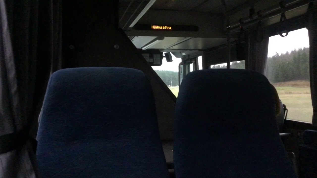 SL buss 621 Åkersberga station till Norrtälje