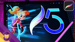 Celebrity EVERYTHING New in Procreate 5 on the iPad! Wealth