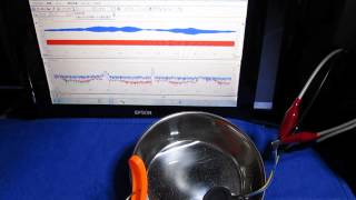 メガヘルツの超音波発振制御プローブ　Ultrasonic probe technology